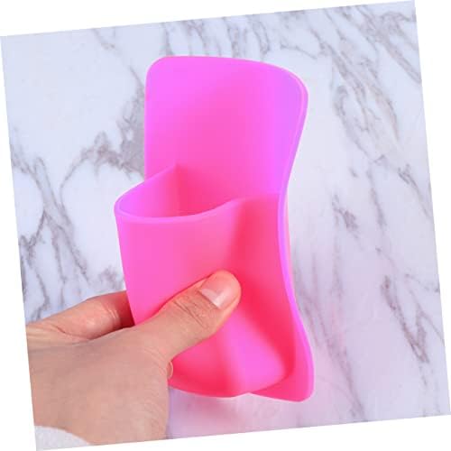 Premium Silicone Toothbrush Organizer - Wall-Mounted Storage Solution For Your Bathroom