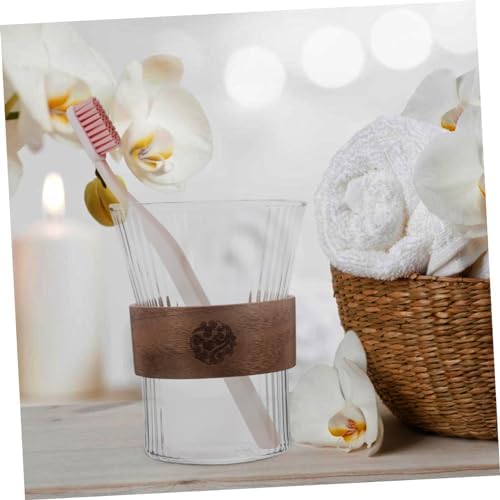 Cabilock Reusable Glass Toothbrush Cup