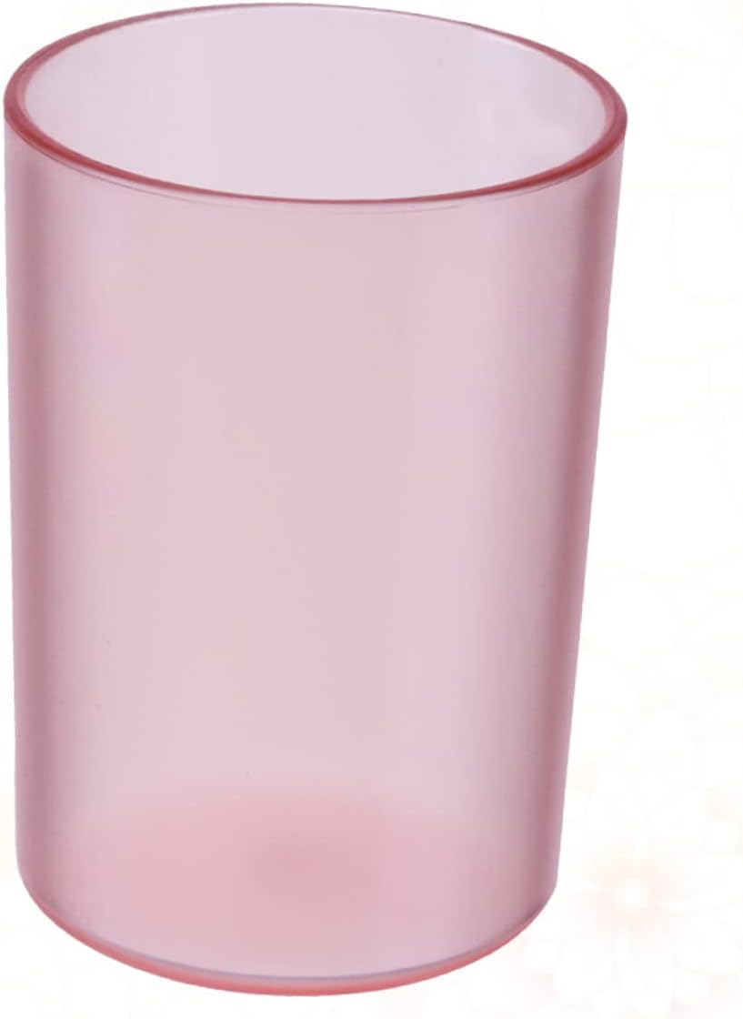 Sturdy Reusable Transparent Toothbrush Cups for Adults Home Bathroom Essentials