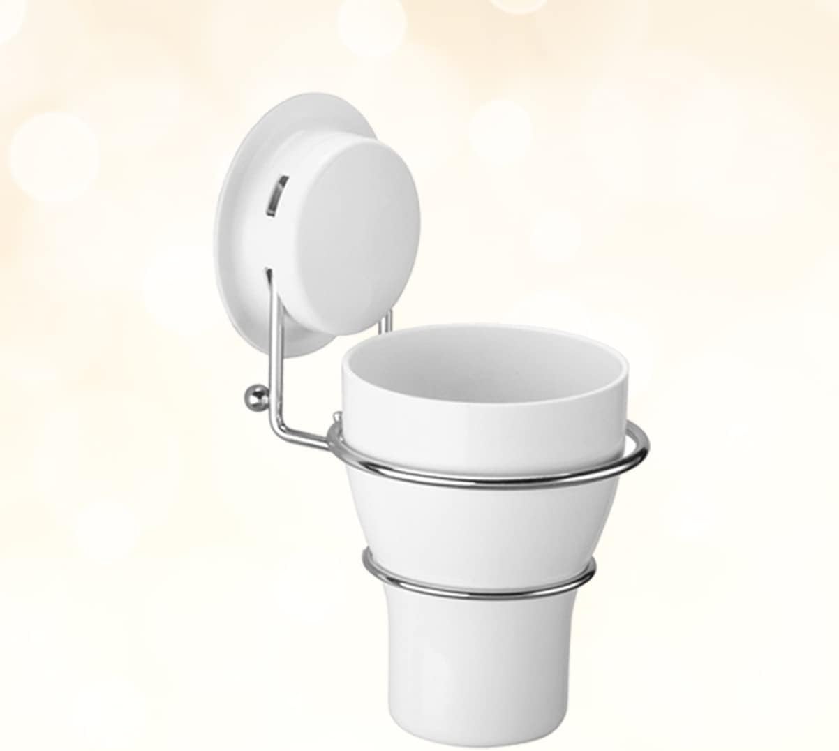 Suction Cup Toothbrush Holder for Bathroom