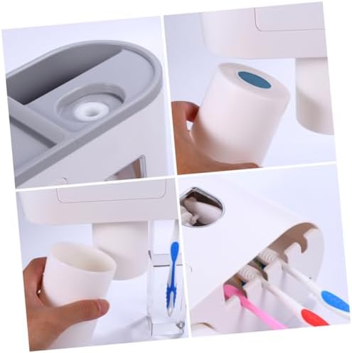 Wall-Mounted Toothpaste Dispenser for Efficient Use