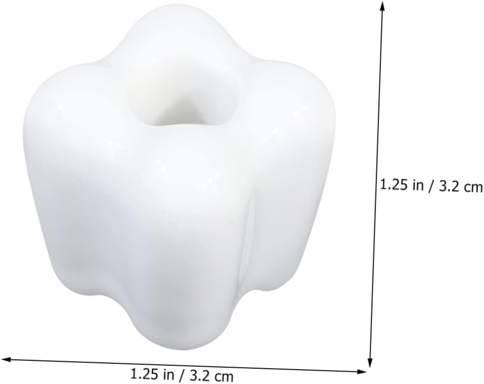 4-Pack Creative Tooth Shaped Toothbrush Holder