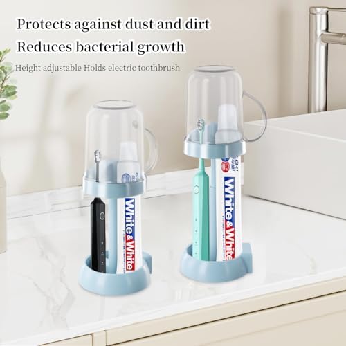 Perfectly keeps your toothbrush and mouthwash clean safe and dry