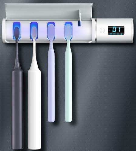 ULV Toothbrush Cleaner Holder Bath Use