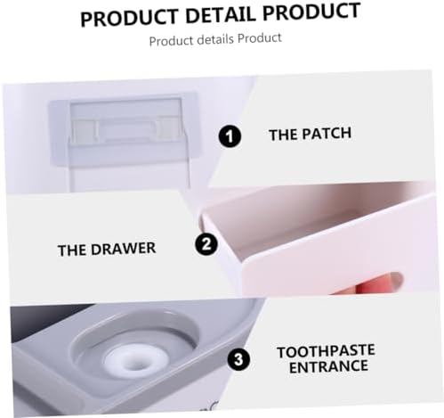 Wall-Mounted Toothpaste Dispenser