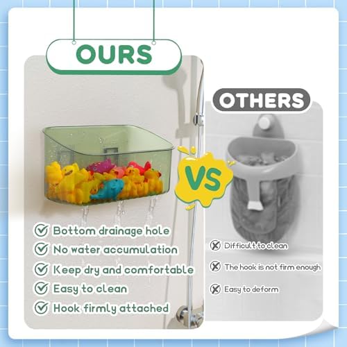 Bath Toy Storage Holder for Bathtub