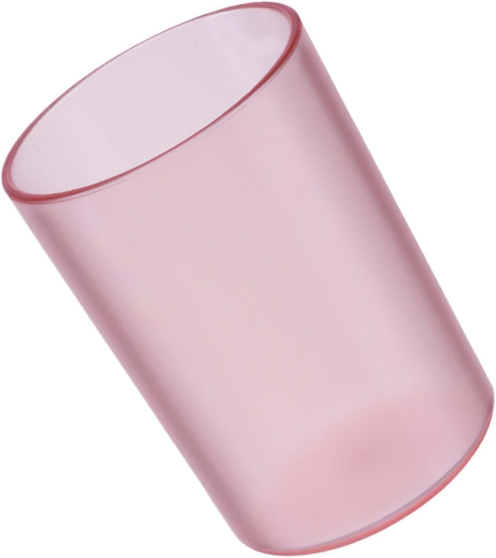 Elegant Transparent Toothbrush Cup for Adults and Kids
