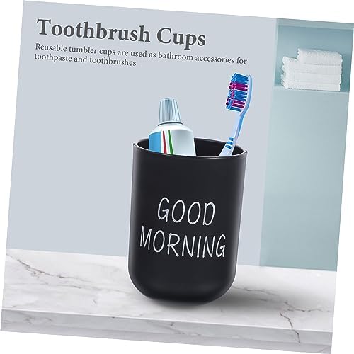 Alipis 2-Piece Multi-Purpose Toothbrush Dispenser Set