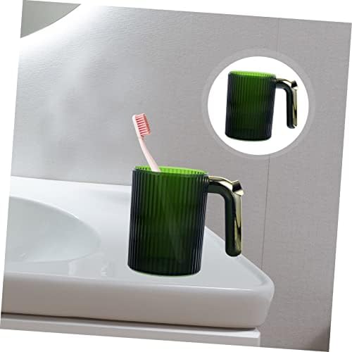 Cabilock Gold-Plated Toothbrush Holder Travel Cup