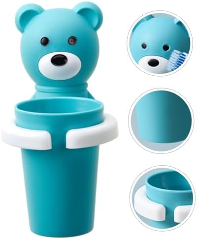 Love Your with Beavorty - Wall-Mounted Cartoon Toothbrush Organizer for Kids