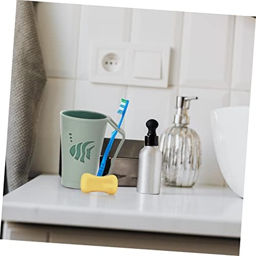 UGH-Free Design ULTECHNOVO 2pcs Wear-Resistant Gargle Cup Toothbrush Holder