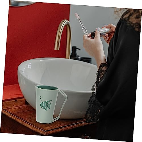 BRIGHTFUFU Reusable Toothbrush Toothpaste Holder