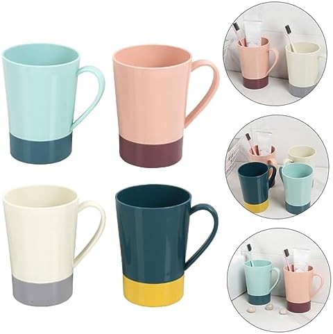 GALPADA Reusable Toothbrush Cup Smooth Design Perfect for Travel