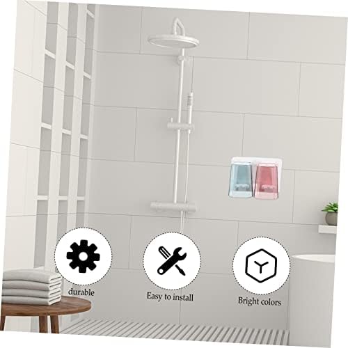 Space-Saving Wall-Mounted Toothbrush Holder for Bathroom Storage