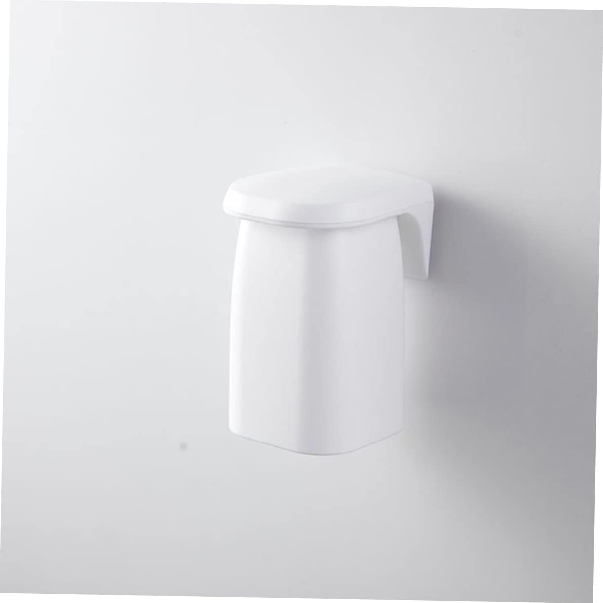 4-Piece Non-Marking Wall-Mounted Toothbrush Cup Set