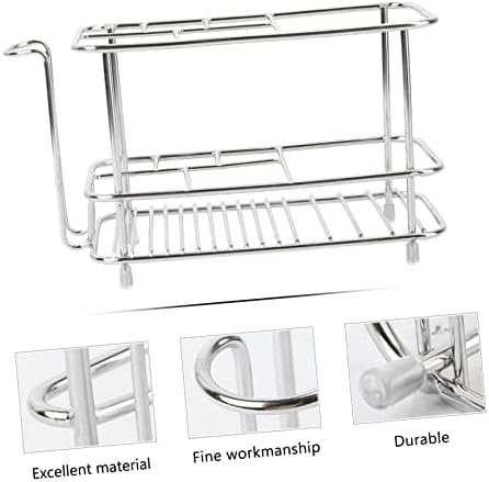 Stainless Steel Wall-Mounted Toothbrush Holder