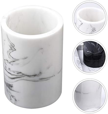 DoItool 1-Piece Family Toothbrush Mouthwash Holder with Marbling Gargle Cup
