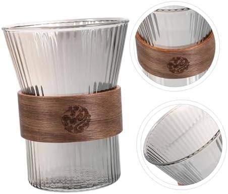 Multipurpose Reusable Glass Toothbrush Cup