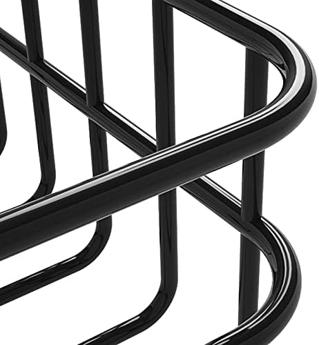 Sturdy Black Shower Shelf for Bathroom Kitchen Floating Wall-mounted Organizer