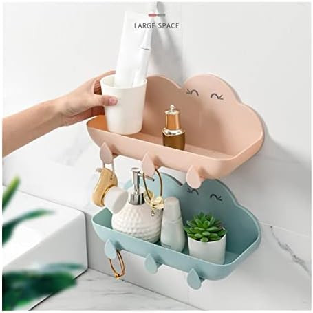 ANNBKA Pink Creative Pink Cloud-Shaped Shower Caddy