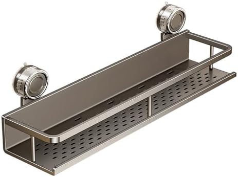 Space-Saving Suction Cup Bathroom Organizer