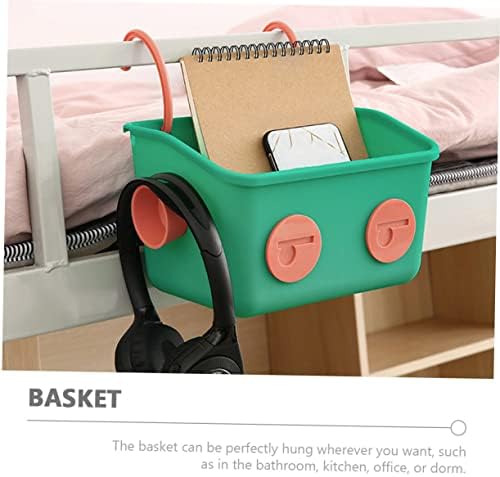 Simple Hanging Organizer Wicker Basket for Shower Use Durable Easy to Clean