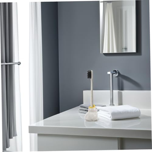 SAFIGLE Cute Cartoon Ceramic Toothbrush Holder