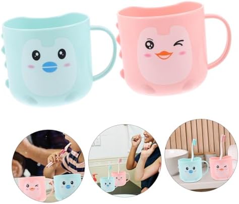 4-Piece Kids Toothbrush Gargle Cup Set