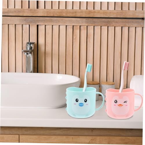 4-Piece Kids Toothbrush Gargle Cup Set