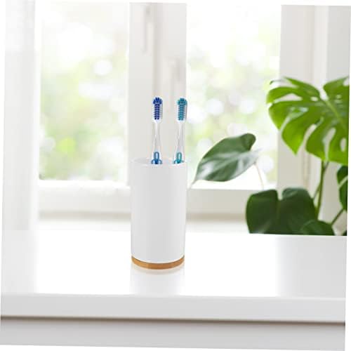 Ceramic Toothbrush Holder Multipurpose Tumbler for Bathroom Home Use
