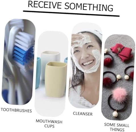 All-in-One Wall-Mounted Toothbrush Holder With Gargle Rack Toothpaste Dispenser