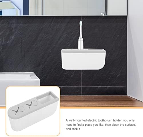 Cabilock Wall-Mounted Electric Toothbrush Holder Drain-Free