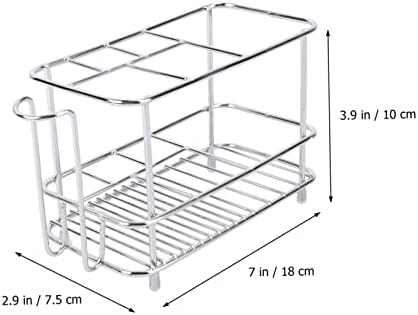 Stainless Steel Toothbrush Holder Shower Rack