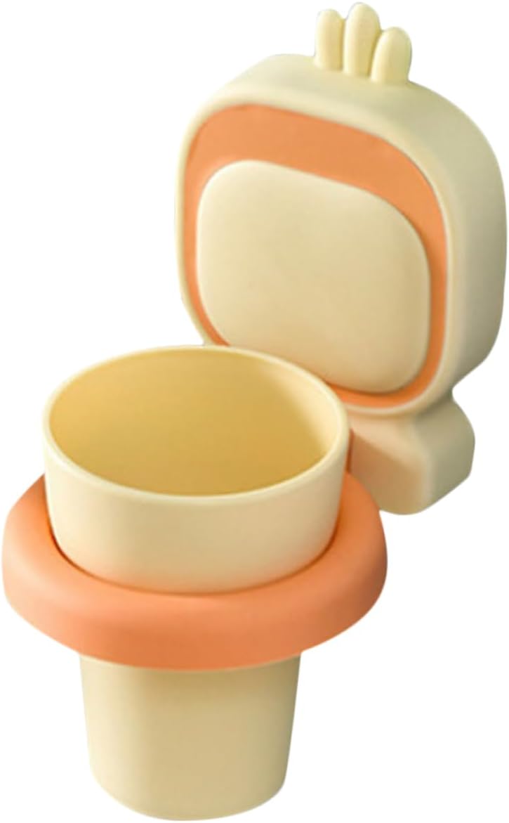 Break-Resistant Wall-Mounted Toothbrush Holder