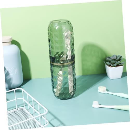 Travel Toothbrush and Mouthwash Holder Portable Case