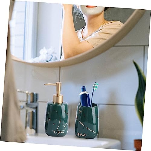 Elegant Marble Toothbrush Holder for the Bathroom