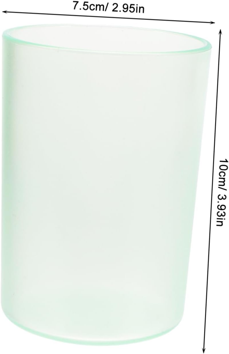 Transparent Toothbrush Cup Gargle Mug for Home and Travel