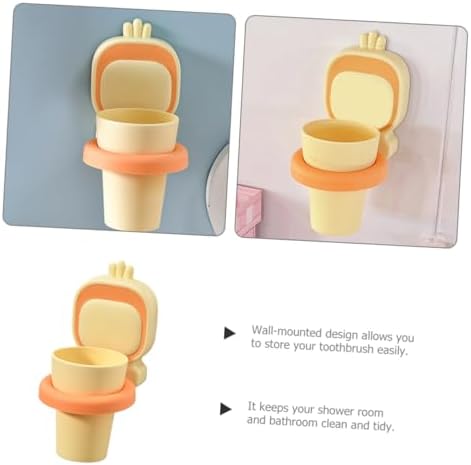 boys and girls toothbrush holder with cup