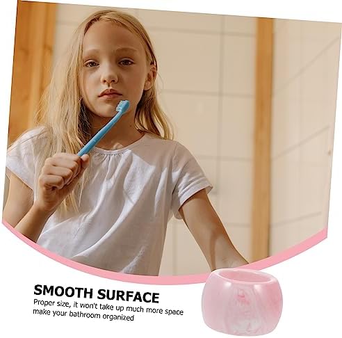 ABOOFAN 3Pcs Marble Electric Toothbrush Holder Stylish Bathroom Organizer