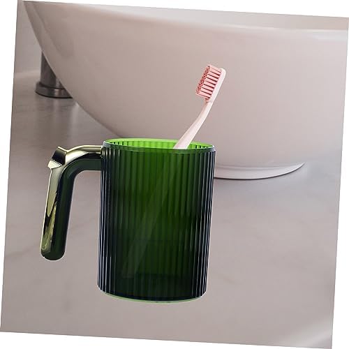 PRETTYZOOM Travel-Sized Gold-Plated Toothbrush Holder
