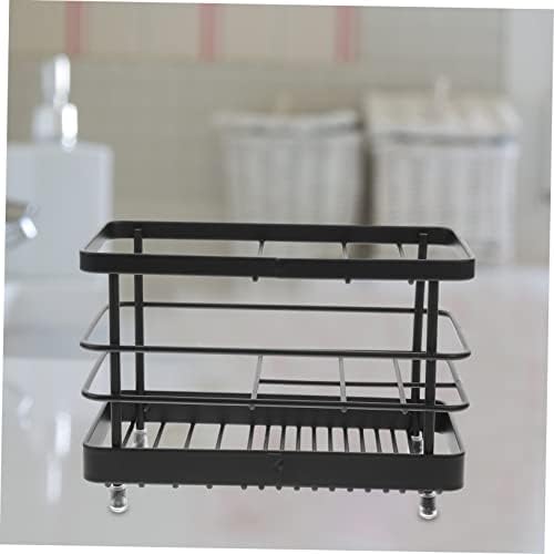 Othbrush Drain Rack Iron Makeup Brush Organizer