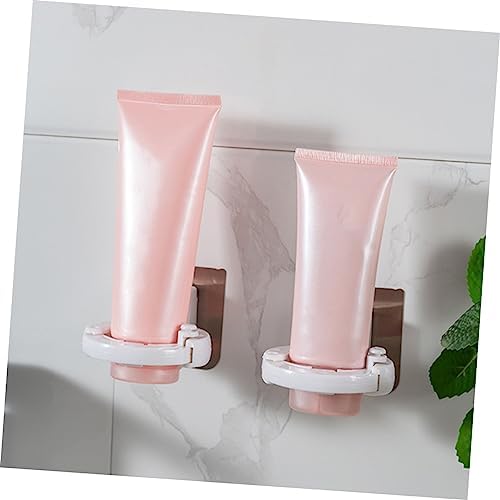 Cabilock 3pcs Wall Mounted Shower Gel Bottle Rack