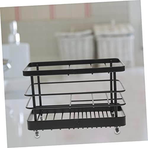 RORPOIR Toothbrush Holder with Drainage and Storage