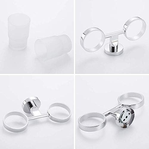 Stylish Wall-Mounted Toothbrush Holder