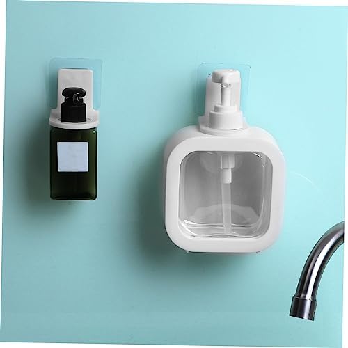 5-Piece Bath Rack Organizer with Adhesive Hooks for Efficient Storage