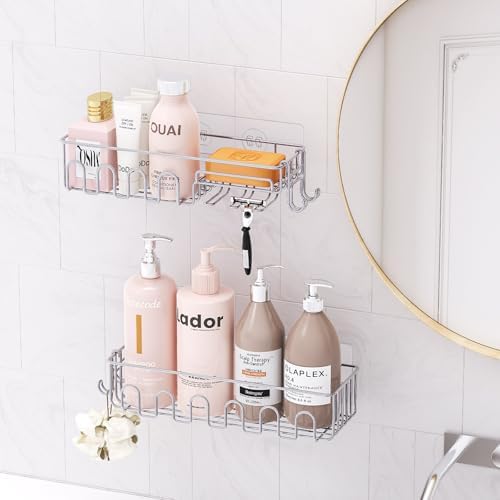 Rustproof Adhesive Caddy 4-Pack