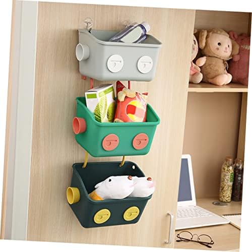 No Punching Shotarday Caddy Silver Basket for Bathroom Storage