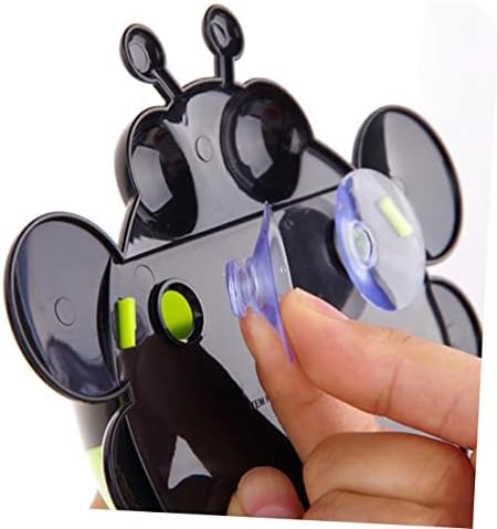 Plastic Bee Wall-Mounted Toothbrush Holder