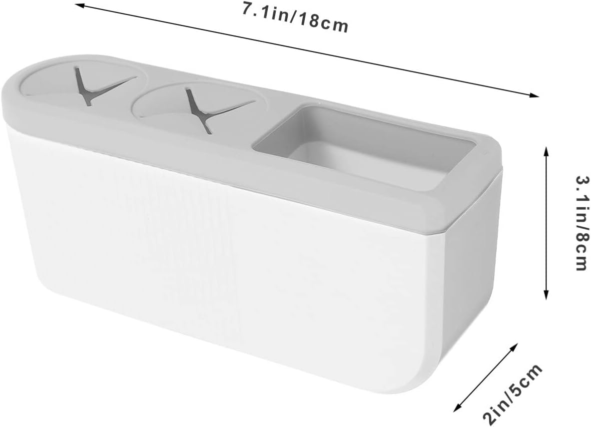 Cabilock Wall-Mounted Electric Toothbrush Holder Drain-Free