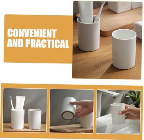 Zerodeko 2-Piece Toothbrush Holder Cups